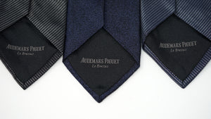 Exclusive Audemars Piguet Royal Oak Mens Dark Blue Tie For Sale by Time Traders