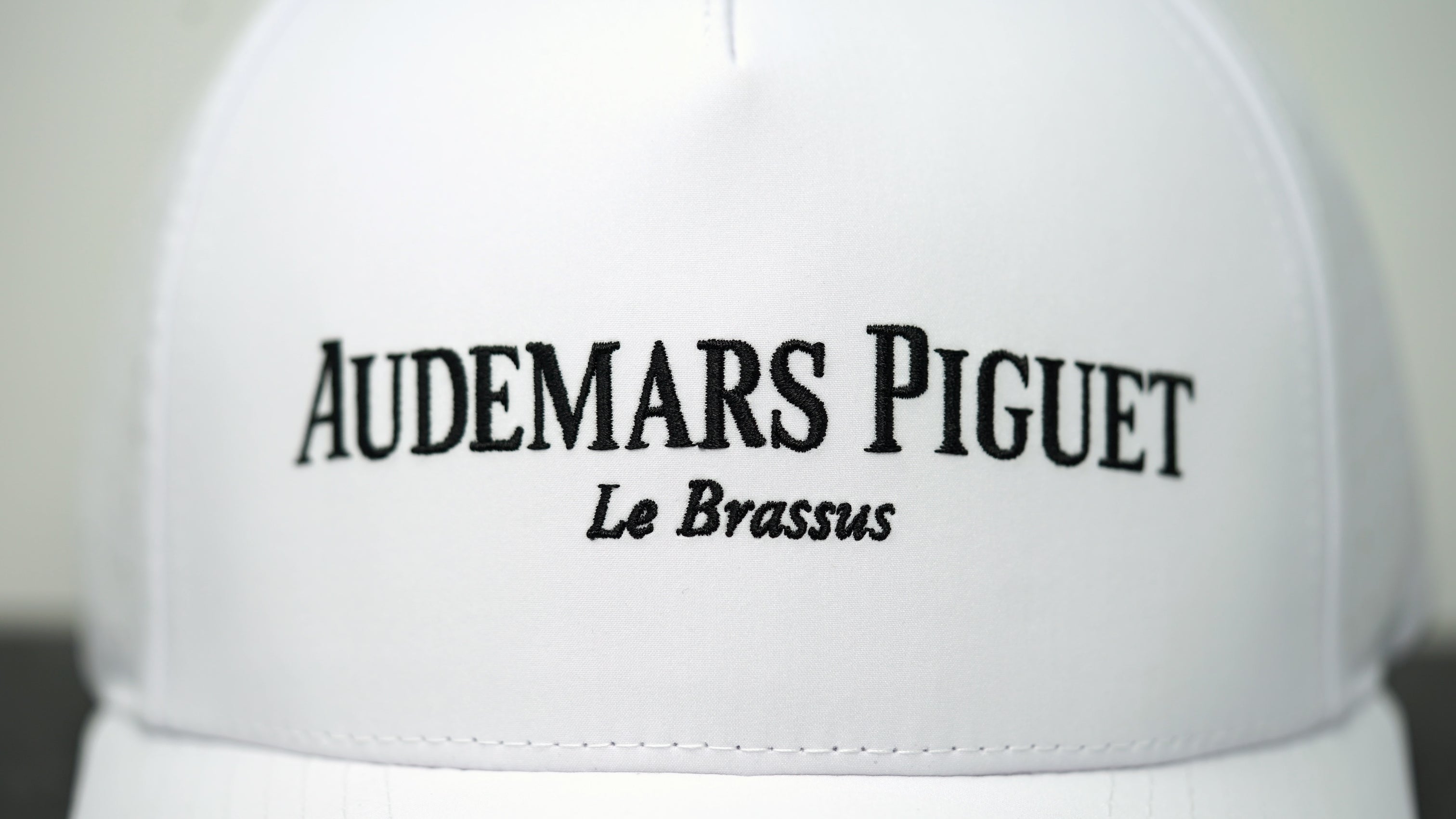 TIME TRADERS | Audemars Piguet White Luxury Cap – Le Brassus Logo