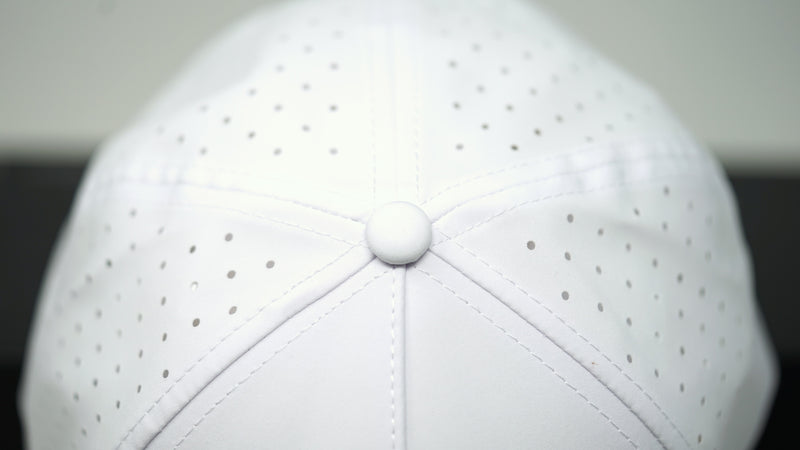 Top view of white Audemars Piguet hat