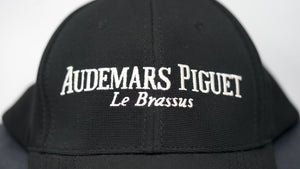 Luxury Audemars Piguet Black Cotton Hat White Logo