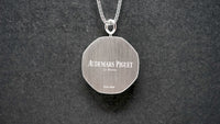 Audemars Piguet Royal Oak Luxury Pendant with Audemars Piguet Le Brassus Swiss Made Logo Engraved on Back