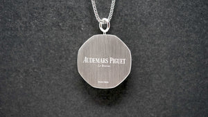 Audemars Piguet Royal Oak Luxury Pendant with Audemars Piguet Le Brassus Swiss Made Logo Engraved on Back