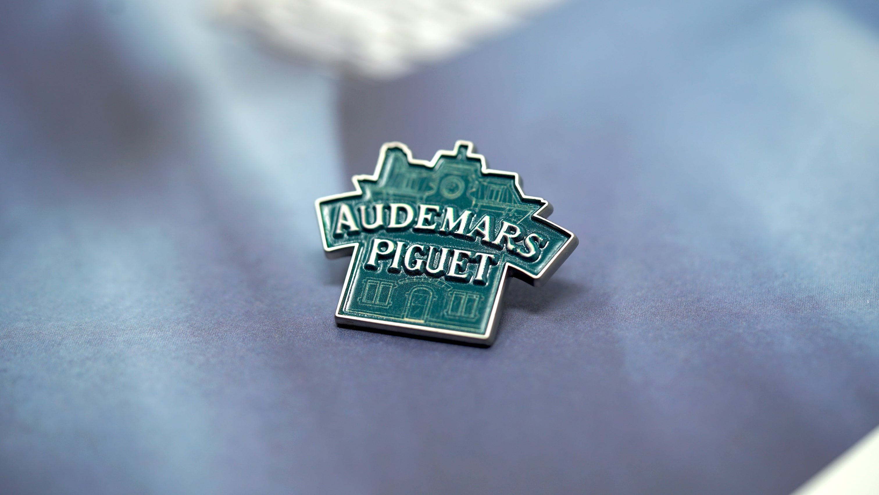 TIME TRADERS | Audemars Piguet Heritage House Luxury Enamel Pin