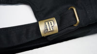 Audemars Piguet Black Luxury Hat with AP Buckle