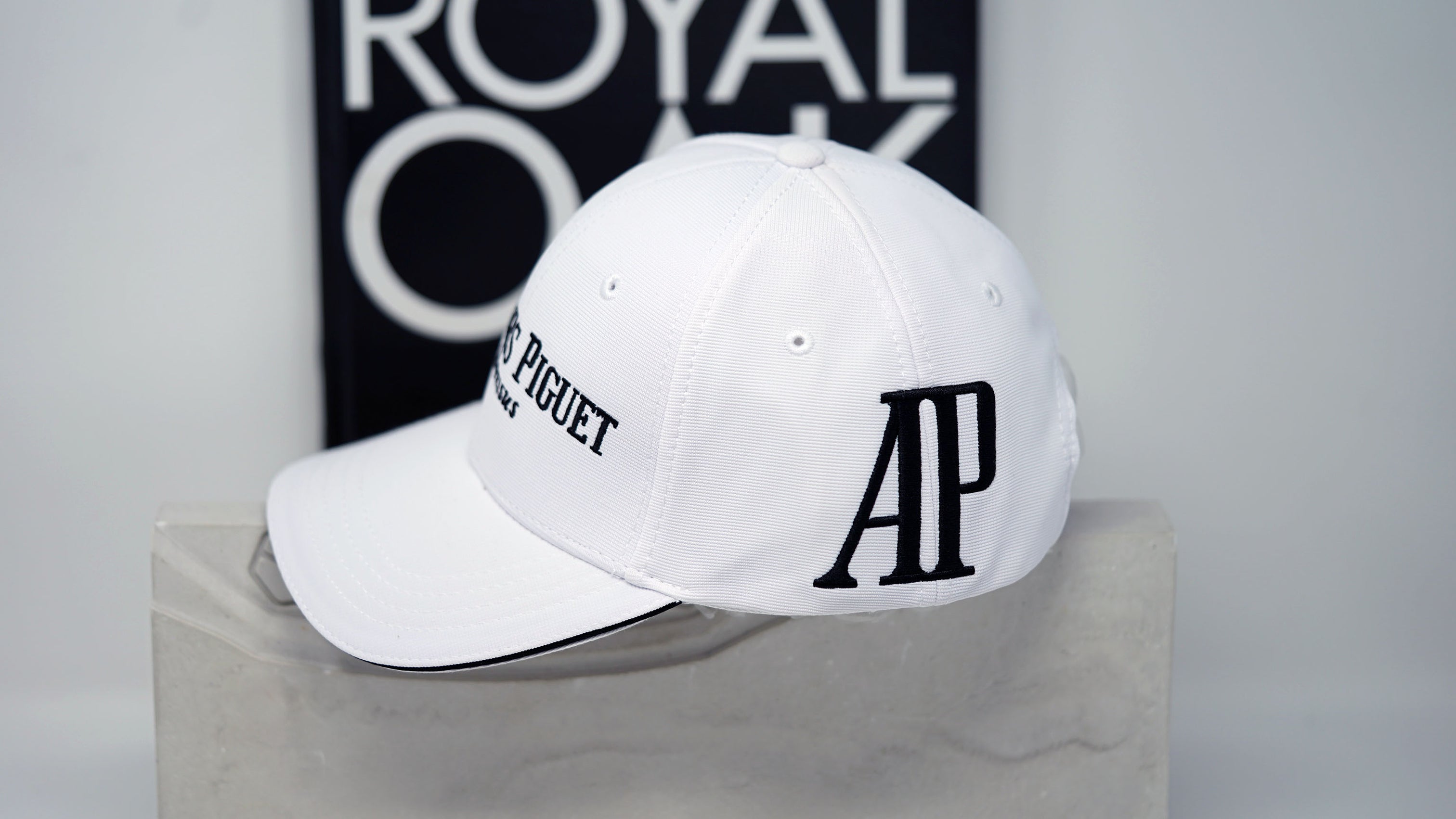 TIME TRADERS | Audemars Piguet Royal Oak Sports Hat in White and