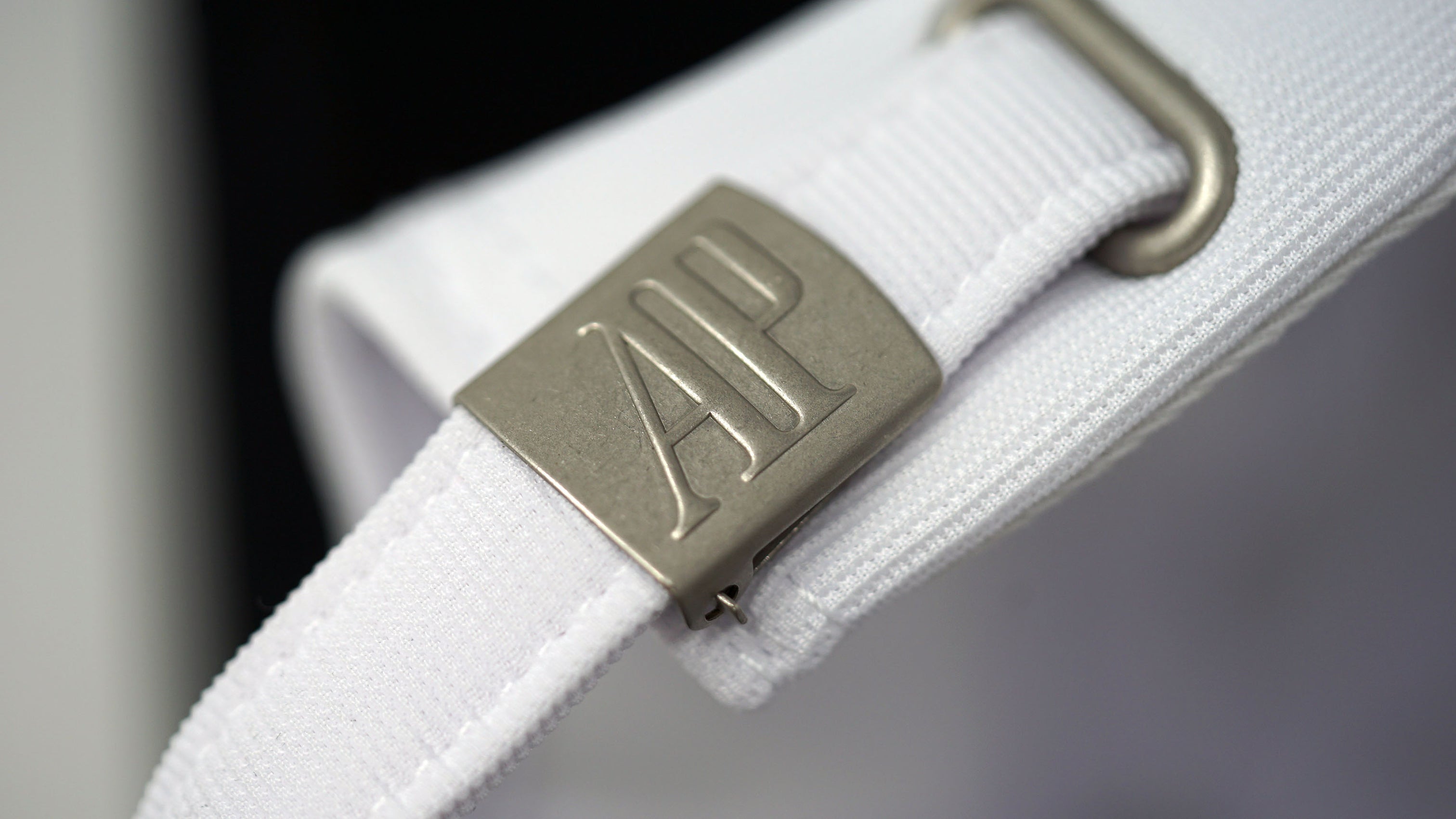 TIME TRADERS | Audemars Piguet Royal Oak Sports Hat in White and