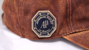 Audemars Piguet and Travis Scott Royal Oak Patch Side of Brown Hat