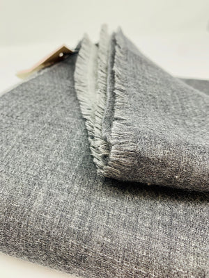 Close-up of Grade-A Mongolian cashmere fibers on Audemars Piguet luxury throw