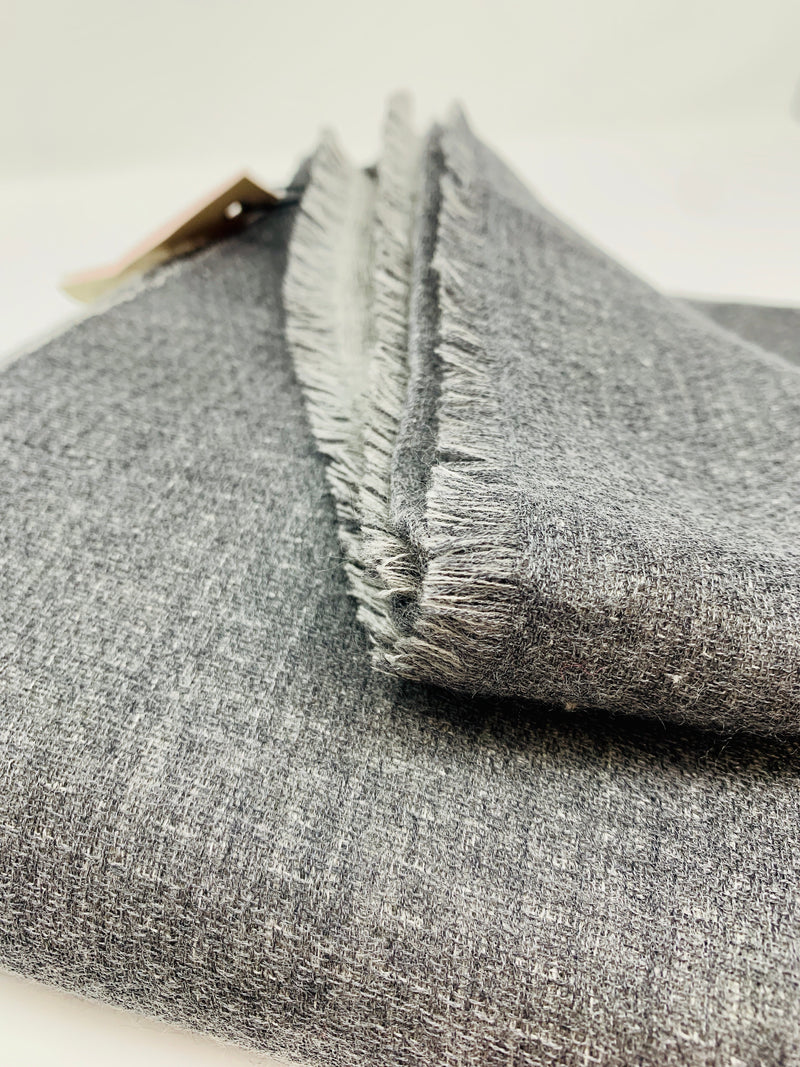 Close-up of Grade-A Mongolian cashmere fibers on Audemars Piguet luxury throw