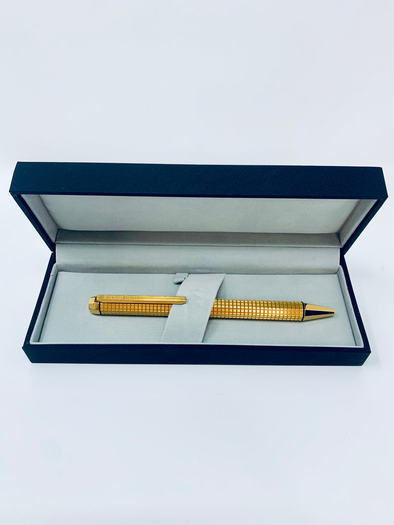 New Audemars Piguet Pen Royal Oak Ballpoint Pen in Yellow Gold in Box