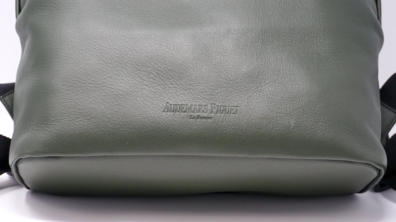 Exclusive Boutique Edition Green Audemars Piguet Royal Oak Backpack For Sale By TimeTradersOnline.com
