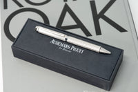 Luxury Audemars Piguet Royal Oak Silver Ballpoint Pen For Sale For AP Enthusiast