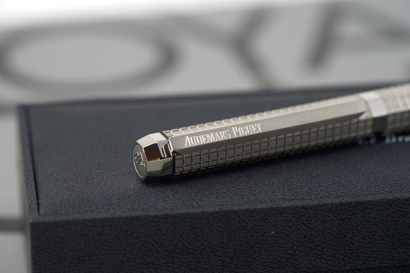 Audemars Piguet Silver Royal Oak Ballpoint Pen 