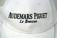 Best Price for Audemars Piguet Baseball Cap White Cotton Black AP Logo