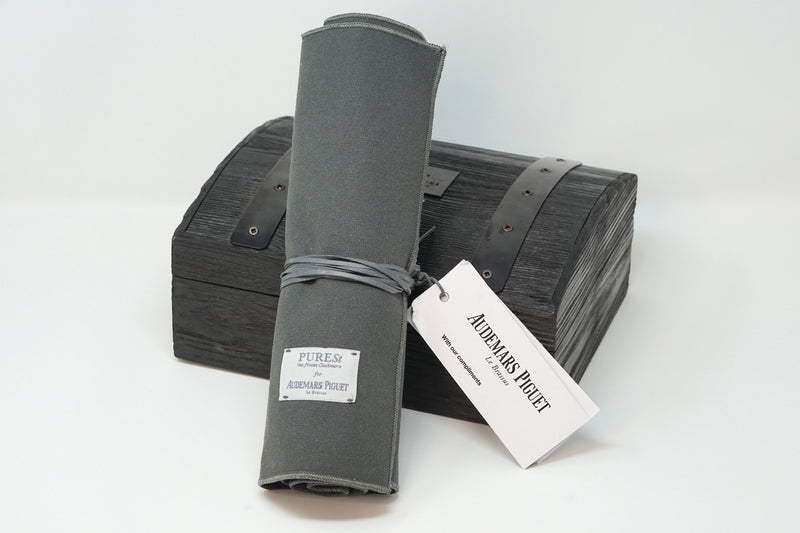 New Audemars Piguet Nepal Cashmere White Blue Scarf 