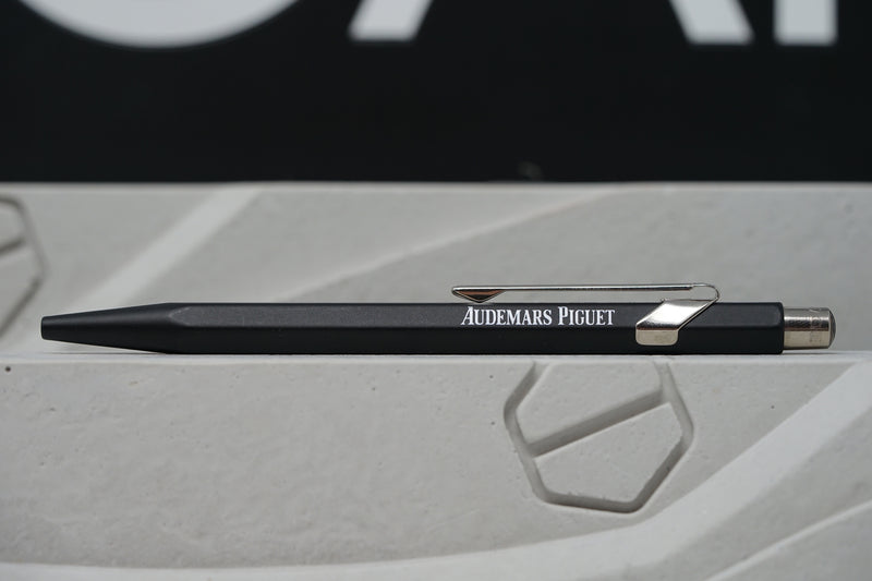 Audemars Piguet Black Ballpoint Pen Silver White Logo