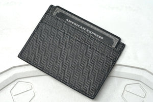 New Audemars Piguet Black Wallet with Grey Pattern