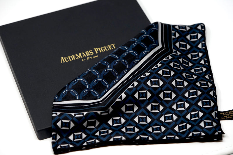 Authentic New Audemars Piguet Silk Pocket Square for VIP Event