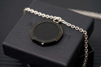 Authentic Swiss Made Audemars Piguet Royal Oak Jewelry Black Dial Chain Medallion Swiss Made For Sale By www.TimeTradersOnline.com