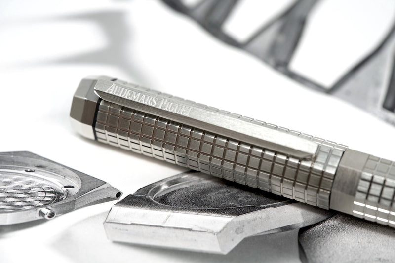 Royal Oak Pen in Stainless Steel by Caran D'Ache for Audemars Piguet