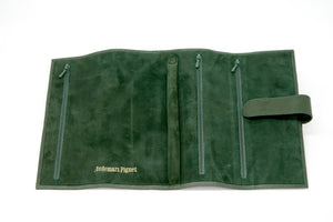Premium Italian Leather Watch Roll with Zipper by Audemars Piguet