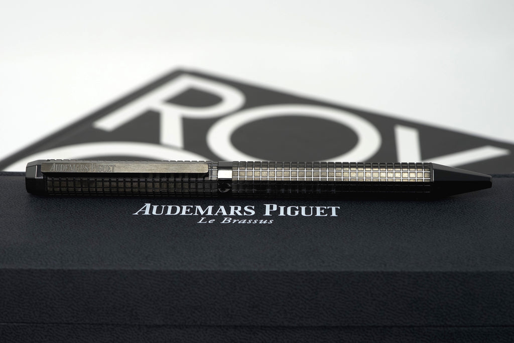 Luxury Swiss Audemars Piguet Royal Oak Black Ceramic Ballpoint New in Box