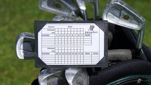 Time Traders Online Presents Official Audemars Piguet Golf Pro Scorecard Premium Leather For Sale Online By TimeTradersOnline.com