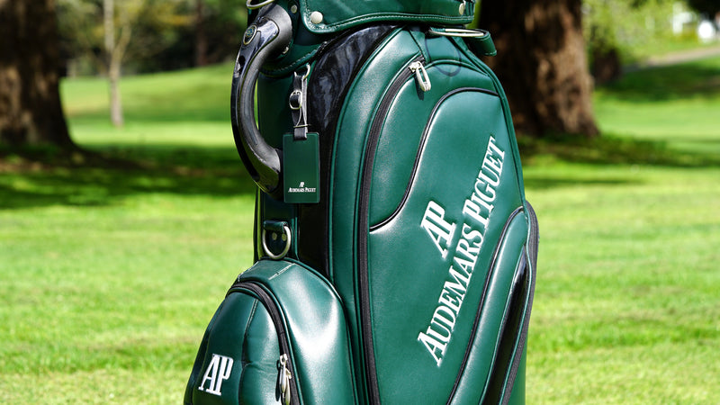 Authentic Audemars Piguet Luxury Golf Bag and Golf Clubs For Sale By Time Traders Online 