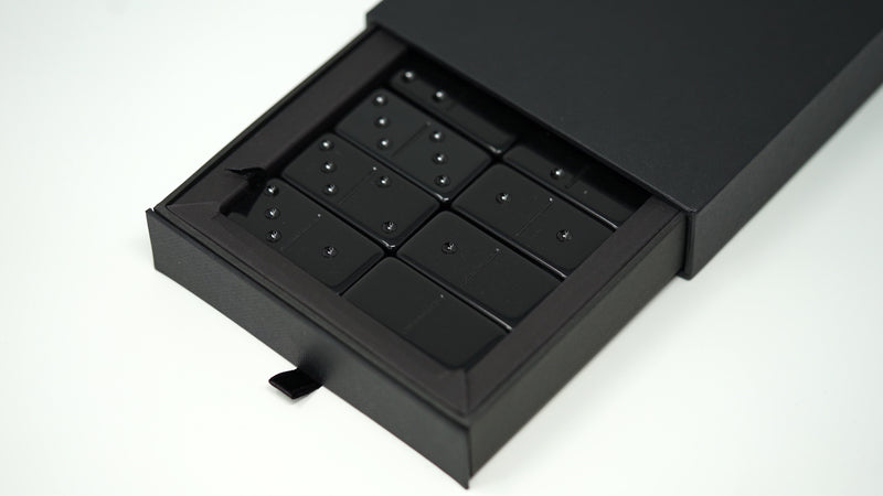 Black Luxury Dominoes Set by Audemars Piguet Exclusive for VIP Purchase Online at Time Traders