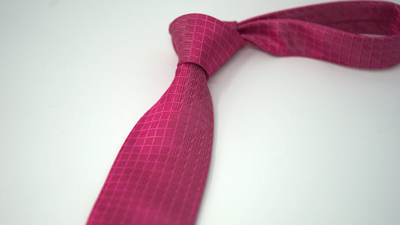 Authentic Audemars Piguet Luxury Pink Tie with AP Monogram