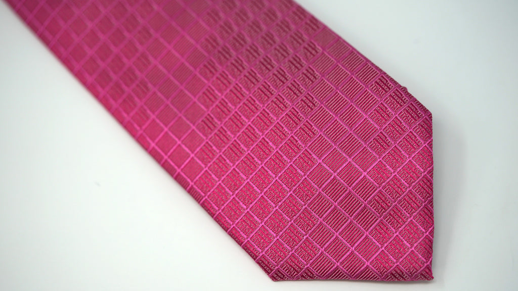 Audemars Piguet Luxury Pink Tie with AP Monogram