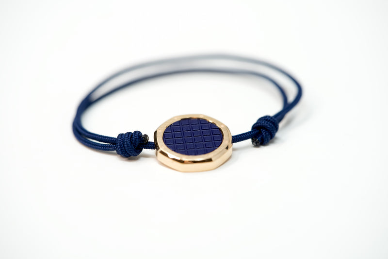 Audemars Piguet Royal Oak 18K Rose Gold Bracelet with Navy Blue Dial