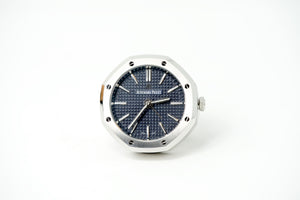 Blue Dial Audemars Piguet Royal Oak Desk Clock Blue Dial For Sale Online by TimeTradersOnline.com