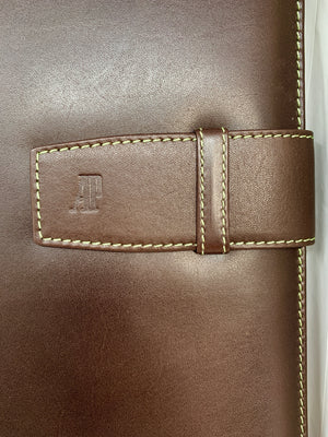 audemars piguet brown leather book