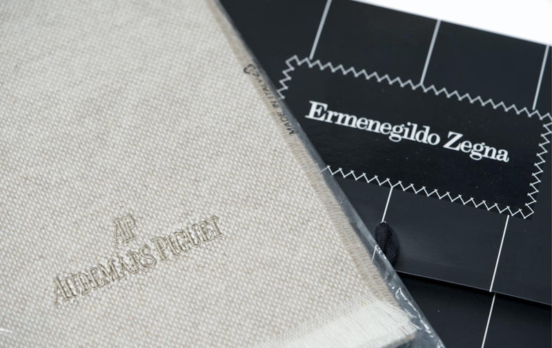 Audemars Piguet Cashmere Zegna Scarf Made in Italy Available for Sale at Time Traders Online