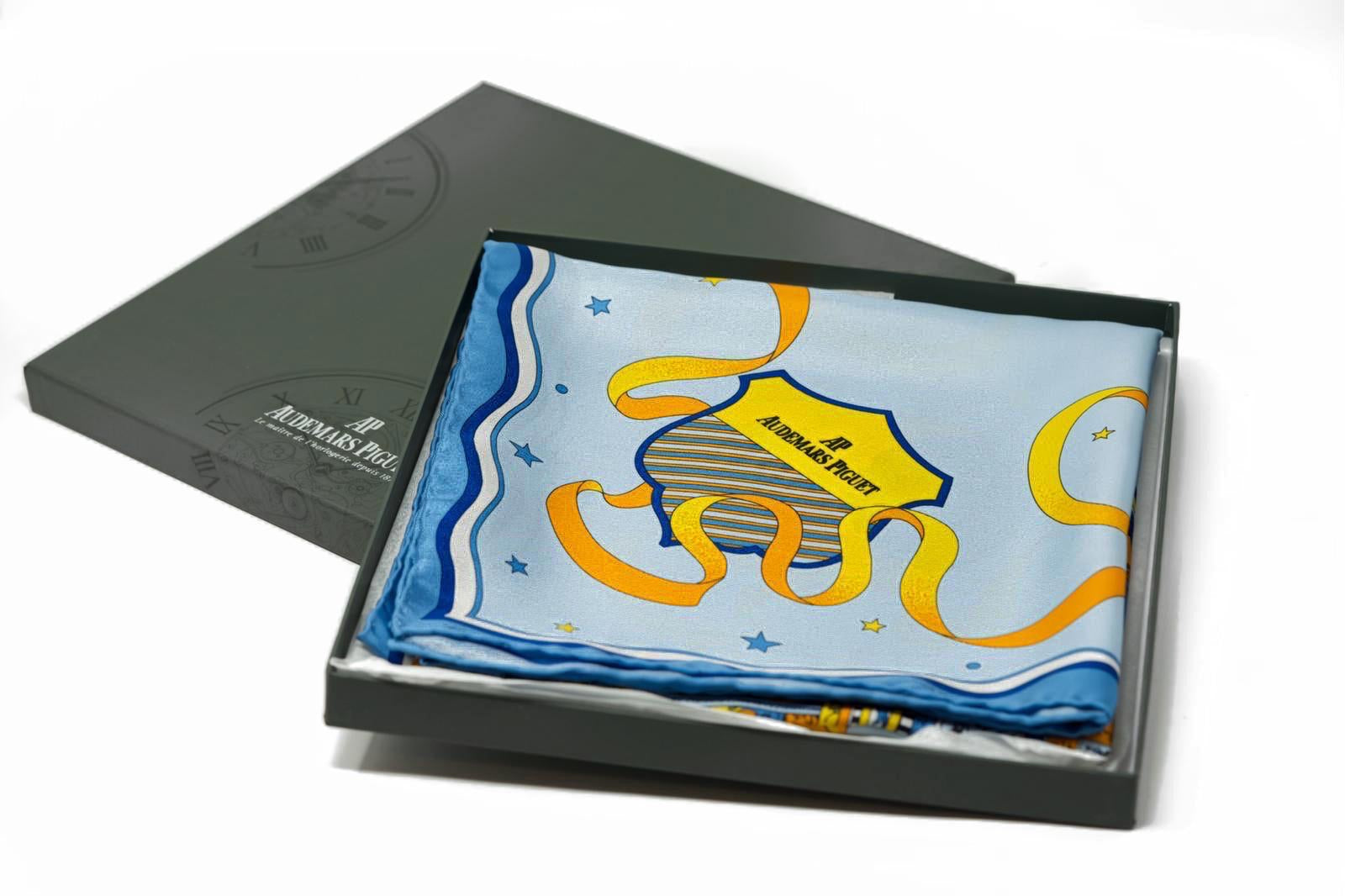 AUDEMARS PIGUET オーデマピゲ　ノベルティ ストール スカーフ TIME TRADERS | Audemars Piguet Silk Scarf Royal Oak Zodiac