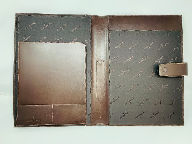 audemars piguet brown leather book