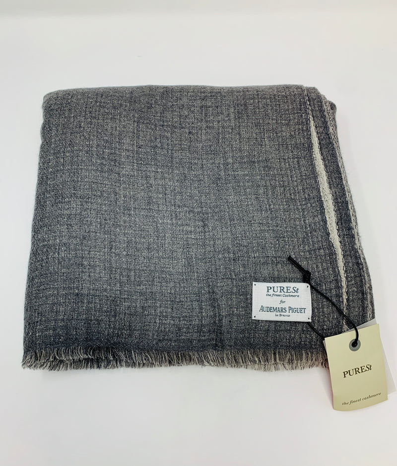 Authentic Audemars Piguet Grey Cashmere Scarf