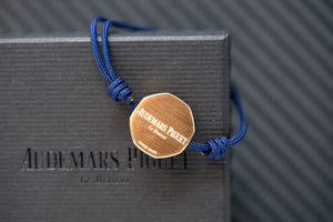 Audemars Piguet Royal Oak 18K Rose Gold Bracelet with Navy Blue Dial