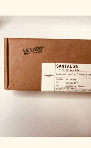 Le Labo x Audemars Piguet Santal 26 Candle
