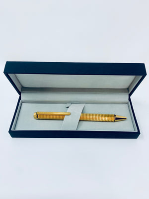 New Audemars Piguet Pen Royal Oak Ballpoint Pen in Yellow Gold New in Box